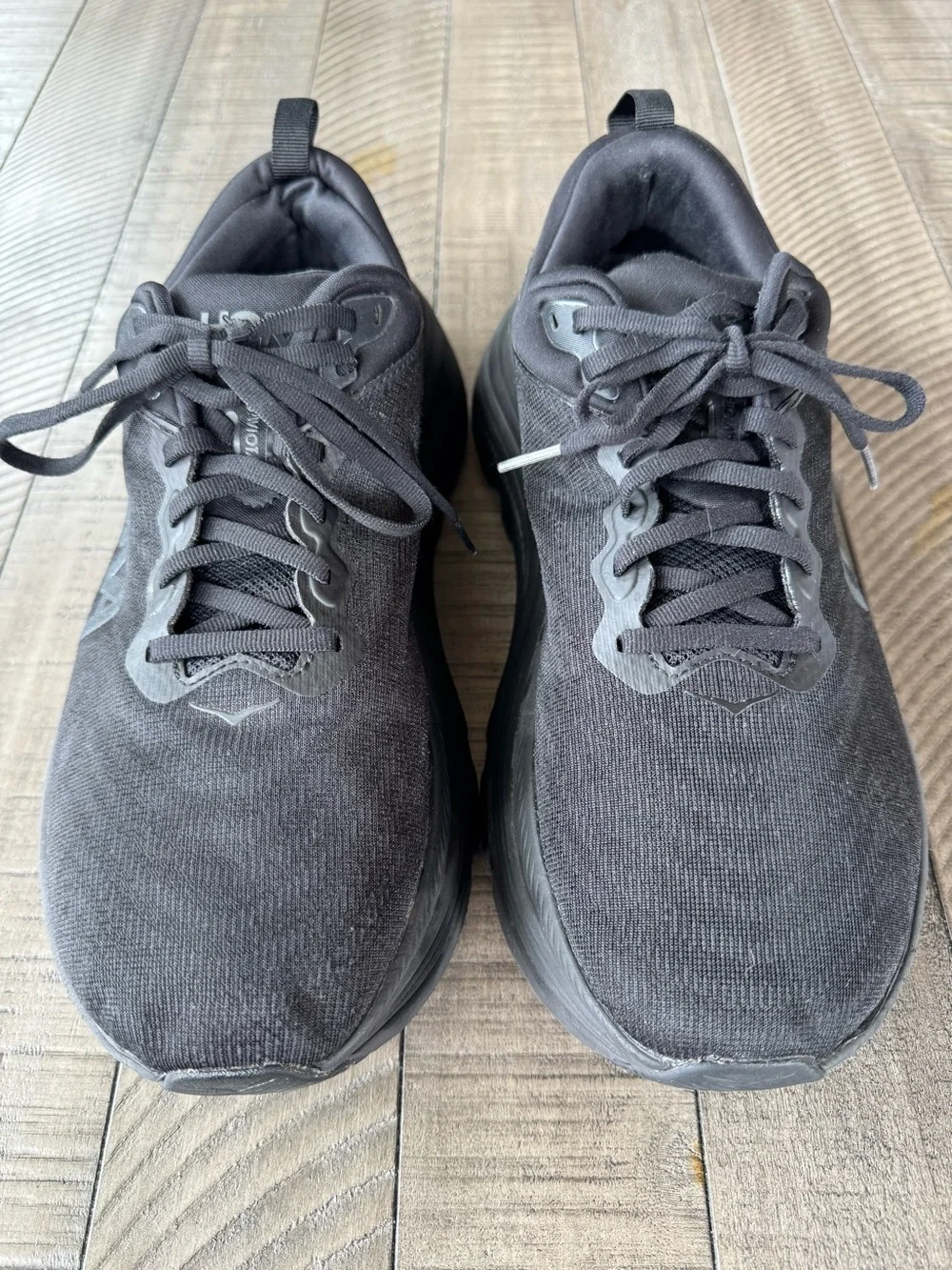 Hoka - HOKA One One Gaviota 5 Black Running Shoe Men’s Size 10 2E (Wide)